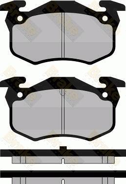 Meyle 025 209 7311 - KLOCKI HAM. RENAULT T. 19-CLIO