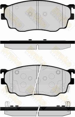 Maxgear 19-1398 - KLOCKI HAM. MAZDA P. 626 98-
