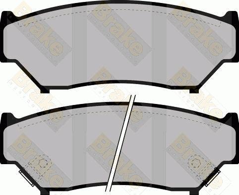 ATE 13.0460-5864.2 - KLOCKI HAM. SUZUKI P. GRAND VITARA 1.6-2.0 4X4 98-03-JIMNY 1.5 DDIS 4X4 03-