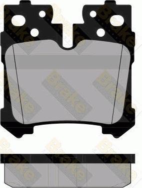 Textar 2424401 - KLOCKI HAM. LEXUS T. LS 06-
