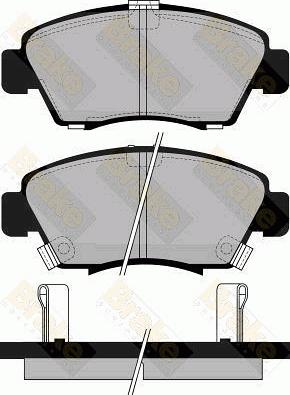Textar 2169701 - KLOCKI HAM. HONDA P. CIVIC 91-EG-95-EJ9-JAZZ 02--CITY
