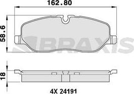 QUARO QP7540 - KLOCKI HAM. LAND ROVER P. DISCOVERY III 04-
