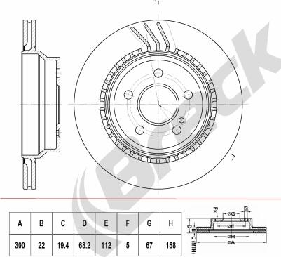 Meyle 015 523 0038/PD - TARCZA HAM. DB T. W211-W212 02-