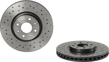 Brembo 09.5180.3X — Tarcza hamulcowa
