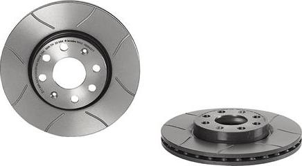Brembo 09.5843.77 - Tarcze hamulcowe