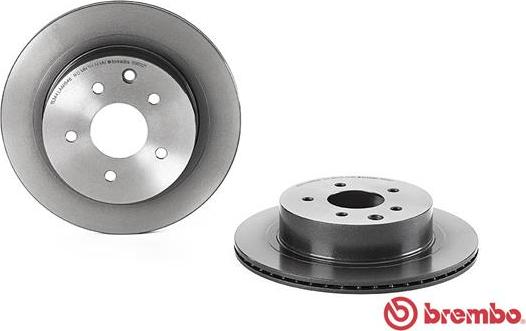 Brembo 09.8969.21 - Tarcza hamulcowa