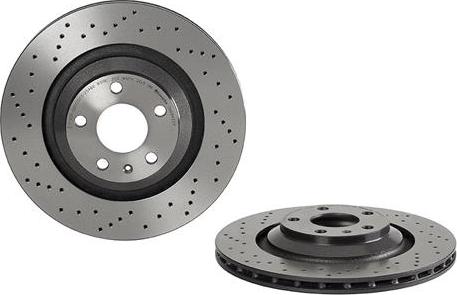 Brembo 09.8842.2X — Tarcza hamulcowa