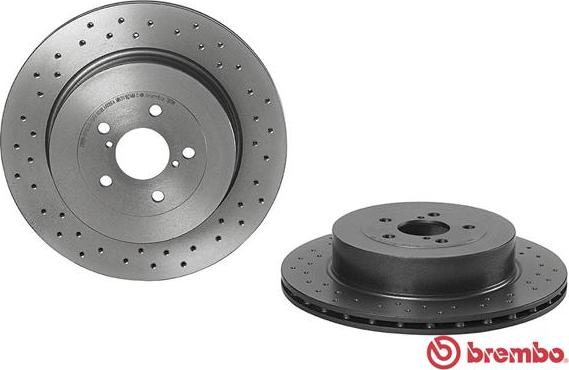 Brembo 09.7813.1X - Tarcze hamulcowe