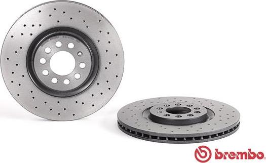 Brembo 09.7880.1X - Tarcze hamulcowe