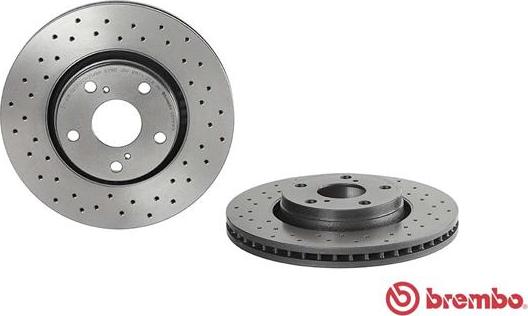 Brembo 09.A914.1X - Tarcze hamulcowe