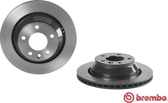 Brembo 09.A616.11 - Tarcza hamulcowa