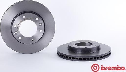 Brembo 09.A632.11 - Tarcza hamulcowa