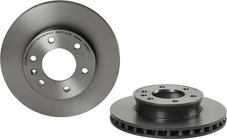 Brembo 09.A895.11 — Tarcza hamulcowa