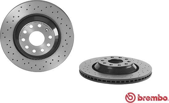 Brembo 09.A200.1X - Tarcze hamulcowe