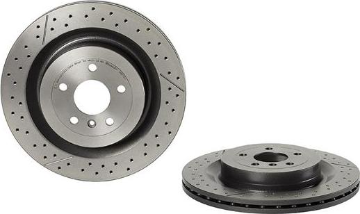 Brembo 09.B710.11 — Tarcza hamulcowa