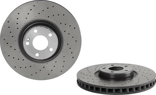 Brembo 09.D524.13 - Tarcza hamulcowa