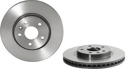 Brembo 09.D391.11 - Tarcza hamulcowa