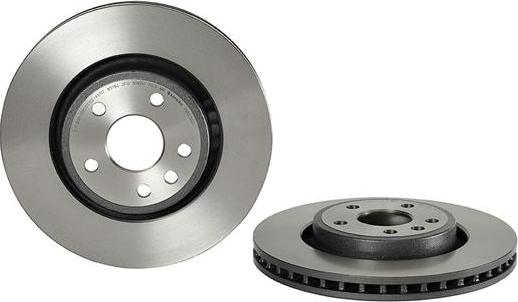 Brembo 09.N236.21 - Tarcza hamulcowa
