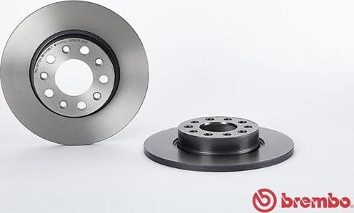 Brembo 08.9364.21 - Tarcza hamulcowa
