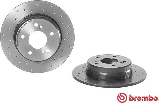 Brembo 08.5178.3X - Tarcze hamulcowe