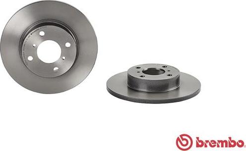 Brembo 08.8705.11 - Tarcza hamulcowa