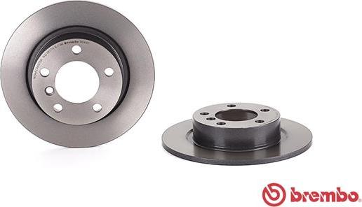 Brembo 08.B649.11 - Tarcza hamulcowa