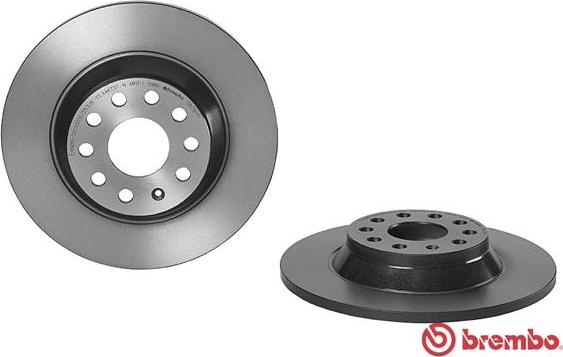 Brembo 08.C501.11 - Tarcza hamulcowa