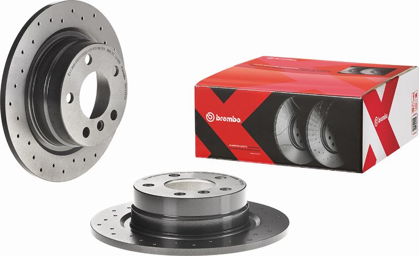 Brembo 08.C115.1X - Tarcze hamulcowe