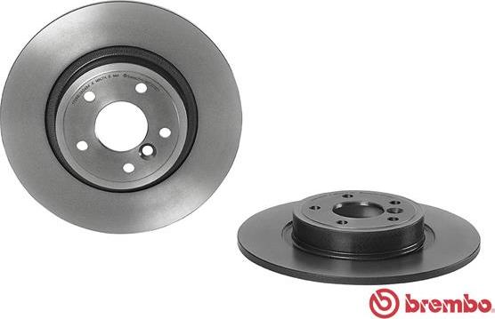 Brembo 08.C208.21 - Tarcza hamulcowa