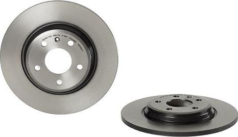 Brembo 08.D060.11 — Tarcza hamulcowa