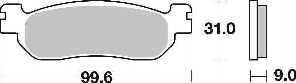 Brembo 07YA37SP — Zestaw klocków hamulcowych, hamulce tarczowe