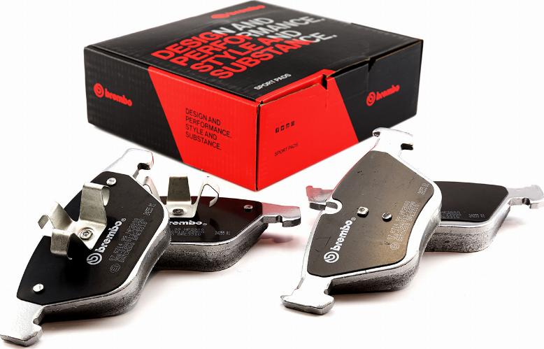 Brembo 07.B314.99 — Zestaw okładzin hamulcowych o wysokiej skuteczności
