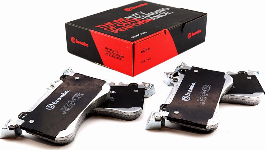 Brembo 07.B314.94 — Zestaw okładzin hamulcowych o wysokiej skuteczności