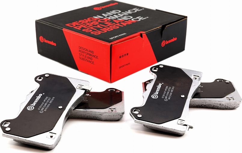 Brembo 07.B314.95 - Klocki hamulcowe tuningowe