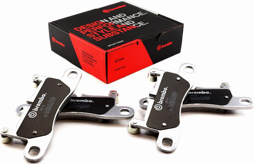 Brembo 07.B315.47 — Zestaw okładzin hamulcowych o wysokiej skuteczności