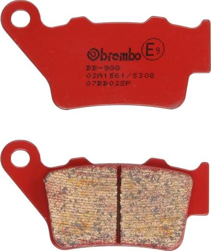 Brembo 07BB02SP — Zestaw klocków hamulcowych, hamulce tarczowe