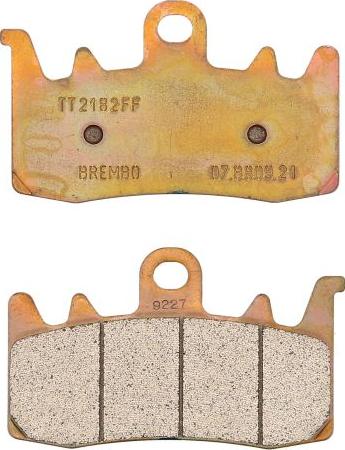 Brembo 07BB3859 — Zestaw klocków hamulcowych, hamulce tarczowe