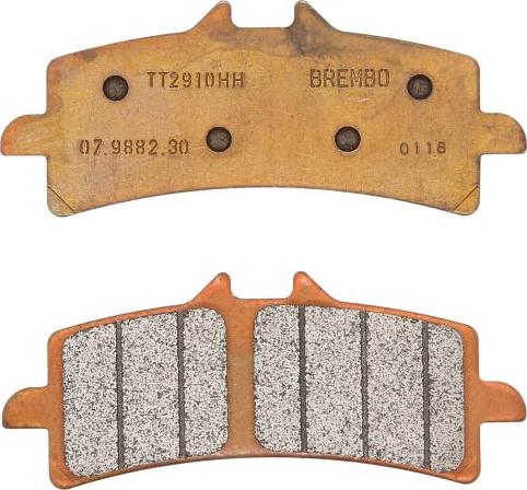 Brembo 07BB3793 — Zestaw klocków hamulcowych, hamulce tarczowe
