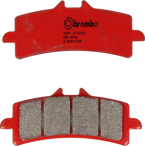 Brembo 07BB37SA — Zestaw klocków hamulcowych, hamulce tarczowe