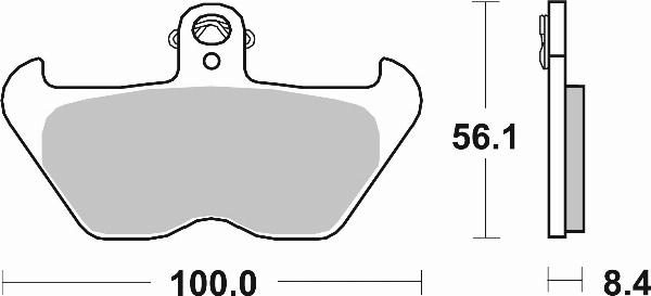 Brembo 07BB2407 — Zestaw klocków hamulcowych, hamulce tarczowe