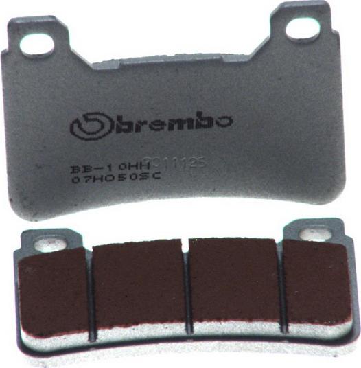 Brembo 07HO50SR — Zestaw klocków hamulcowych, hamulce tarczowe