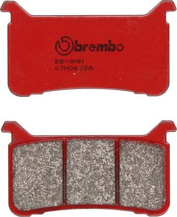 Brembo 07HO63SA — Zestaw klocków hamulcowych, hamulce tarczowe