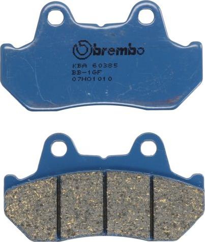 Brembo 07HO1010 — Zestaw klocków hamulcowych, hamulce tarczowe