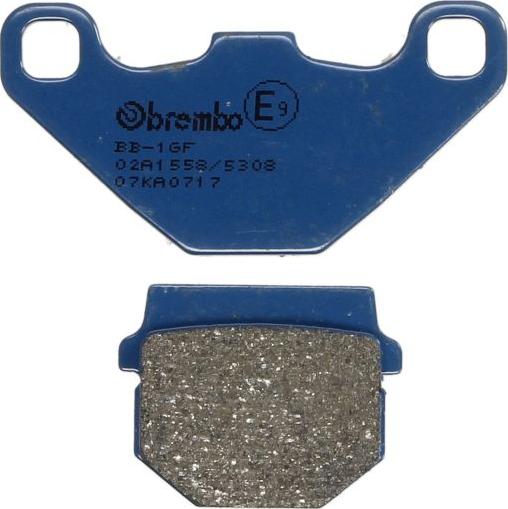 Brembo 07KA0717 — Zestaw klocków hamulcowych, hamulce tarczowe