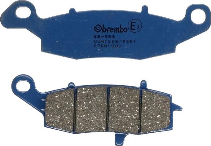 Brembo 07KA1907 — Zestaw klocków hamulcowych, hamulce tarczowe