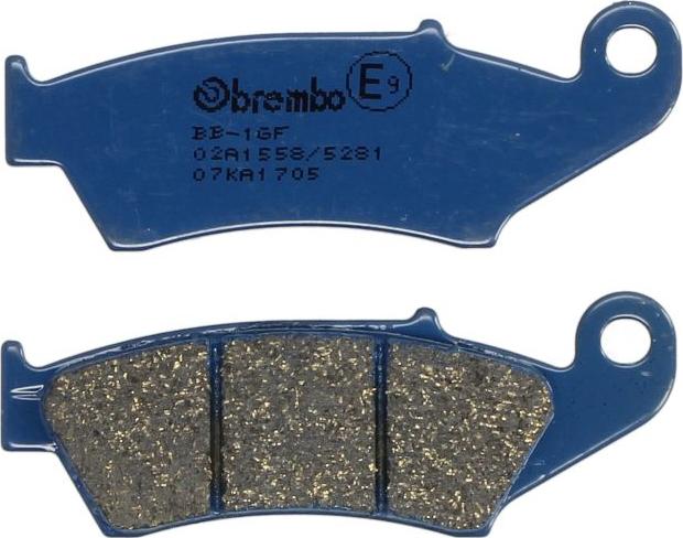 Brembo 07KA1705 — Zestaw klocków hamulcowych, hamulce tarczowe