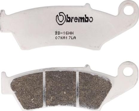Brembo 07KA17LA — Zestaw klocków hamulcowych, hamulce tarczowe