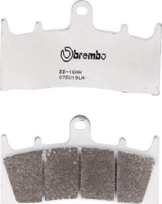 Brembo 07SU19LA — Zestaw klocków hamulcowych, hamulce tarczowe