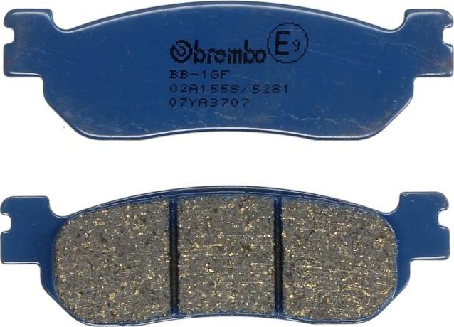 Brembo 07YA3707 — Zestaw klocków hamulcowych, hamulce tarczowe