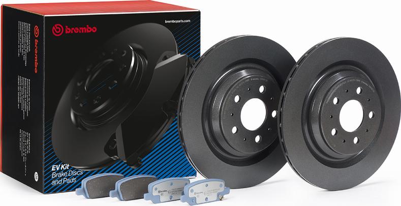 Brembo KT 08 002 — Zestaw do hamulców, hamulce tarczowe